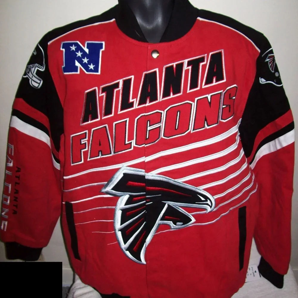 ATLANTA FALCONS  "BLITZ" Cotton Jacket M L XL 2X